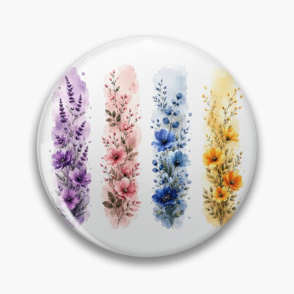 Item preview, Watercolor Floral Bookmarks designed and sold by PetalGarden.