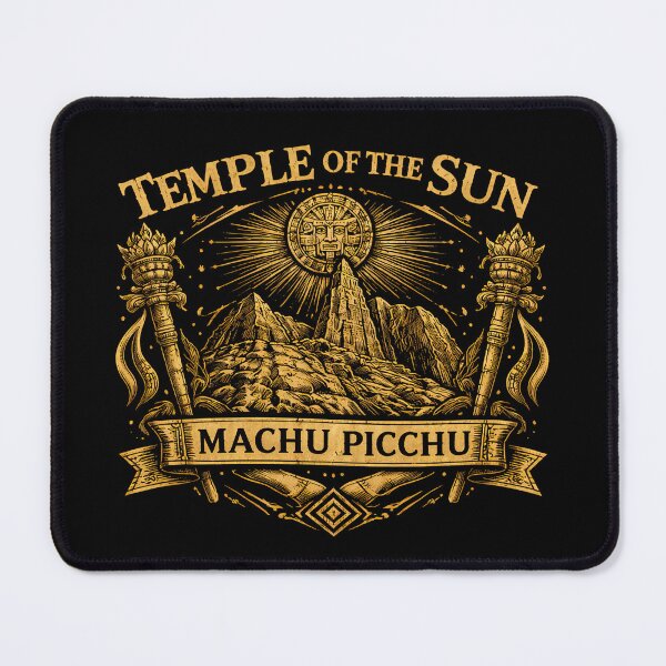 Item preview, Machu Picchu Temple of the Sun Art designed and sold by Retr0Tshirts.