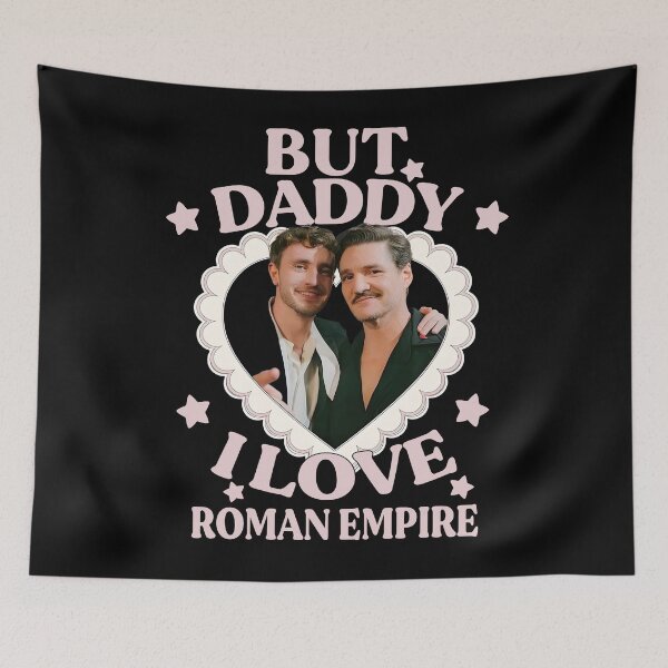 Item preview, Pedro Pascal Paul Mescal - But Daddy I Love Roman Empire designed and sold by EdificaturasArt.