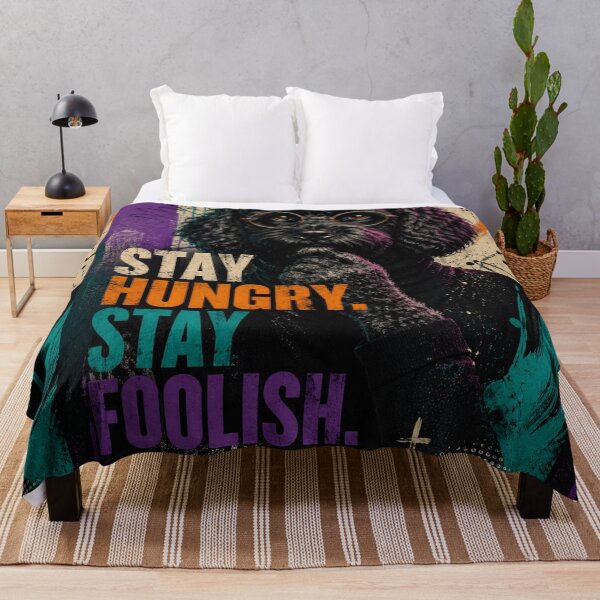 Item preview, Stay Hungry Stay Foolish Cockapoo Design – Inspirational Dog Quote Gift designed and sold by Cockapoo Society.