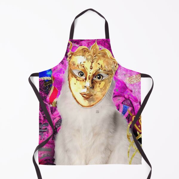 Item preview, Cat's Masquerade - Golden Mask in Venice (by ACCI) designed and sold by VanyssaGraphics.