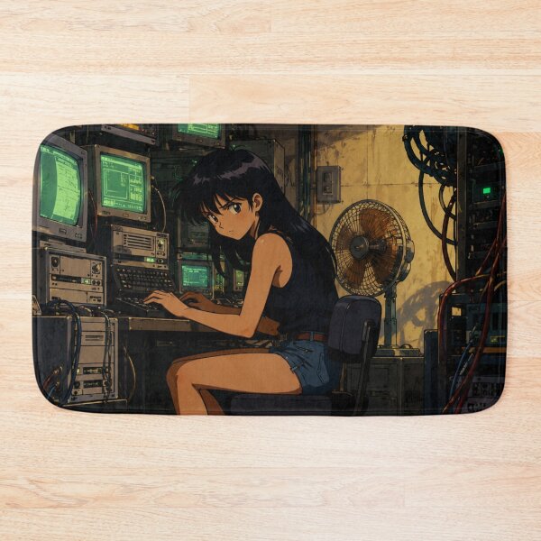 Item preview, The Data Haven - Cyberpunk Anime designed and sold by bapupa.