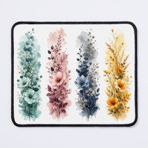 Item preview, Watercolor Floral Bookmarks designed and sold by PetalGarden.