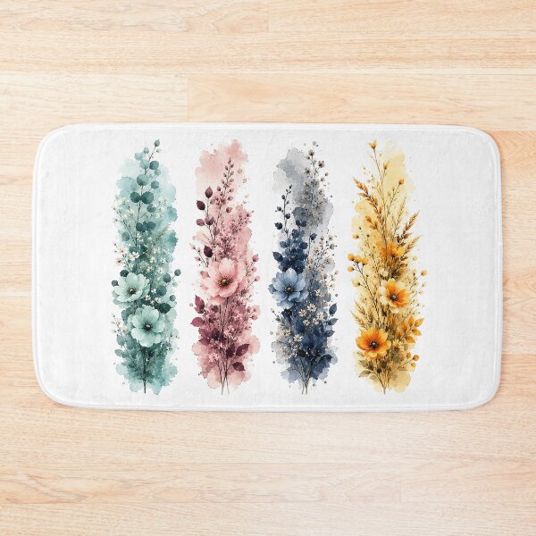 Item preview, Watercolor Floral Bookmarks designed and sold by PetalGarden.