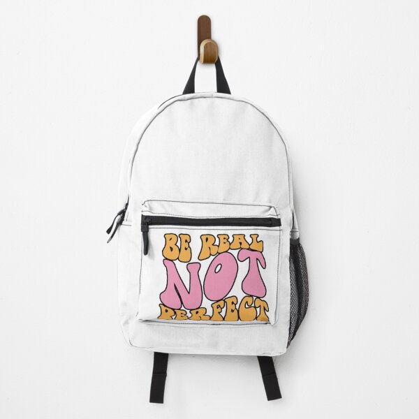 Item preview, BE REAL NOT PERFECT - Motivational Retro Design | Original Gift designed and sold by AstronautMerch.