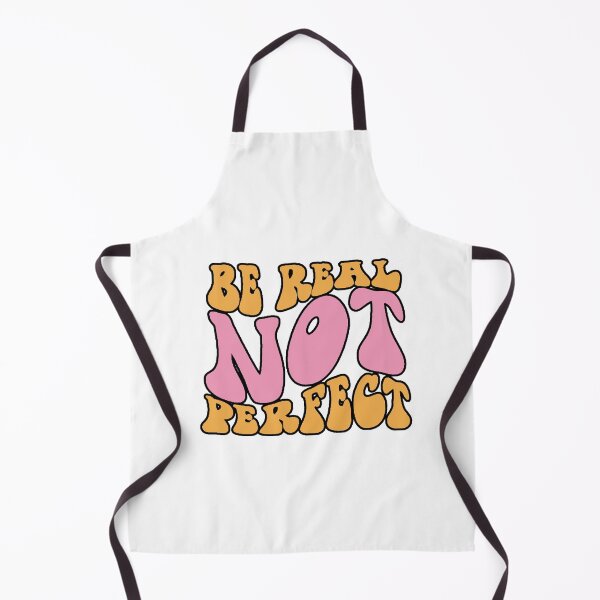 Item preview, BE REAL NOT PERFECT - Motivational Retro Design | Original Gift designed and sold by AstronautMerch.