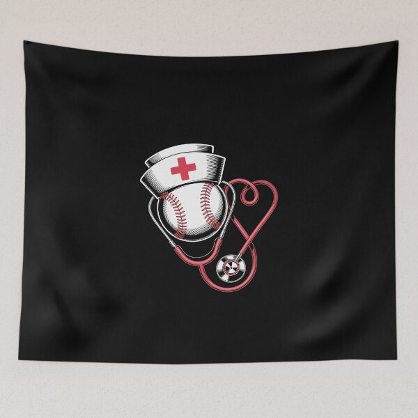 Item preview, Baseball Nurse  designed and sold by jkrphoto.