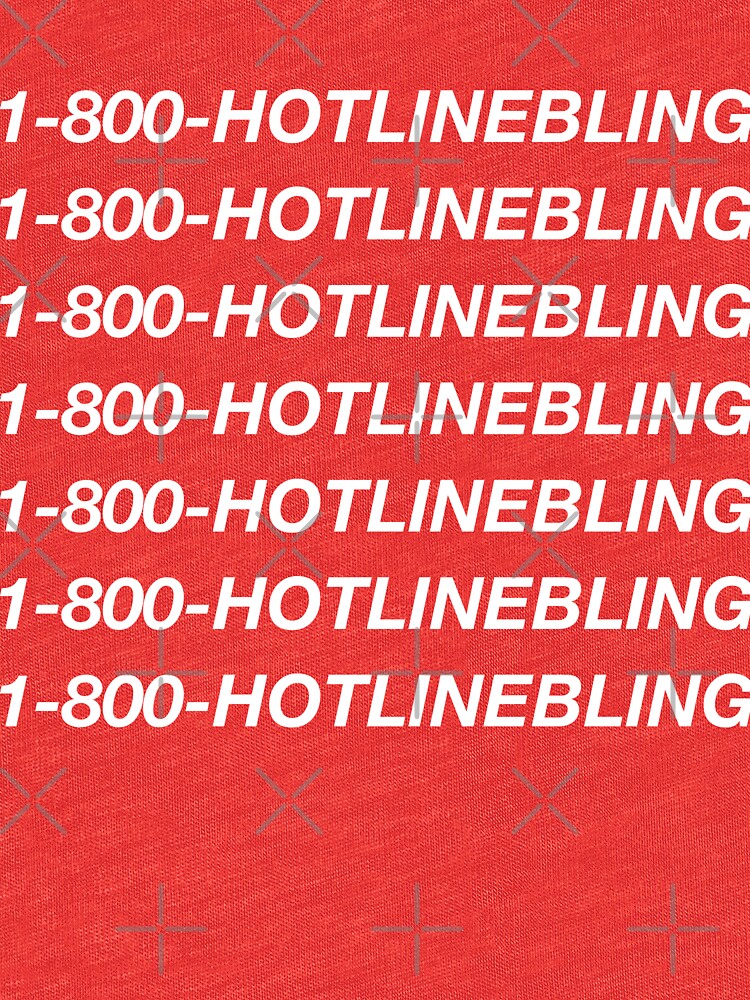 drake hotline bling shirt