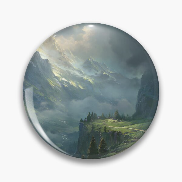 Item preview, Valley of the Dragon Mountains in the Clouds designed and sold by GrinGalore.