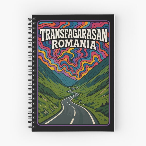 Item preview, Transfagarasan Highway Romania Trippy Travel designed and sold by TomFrontierArt.