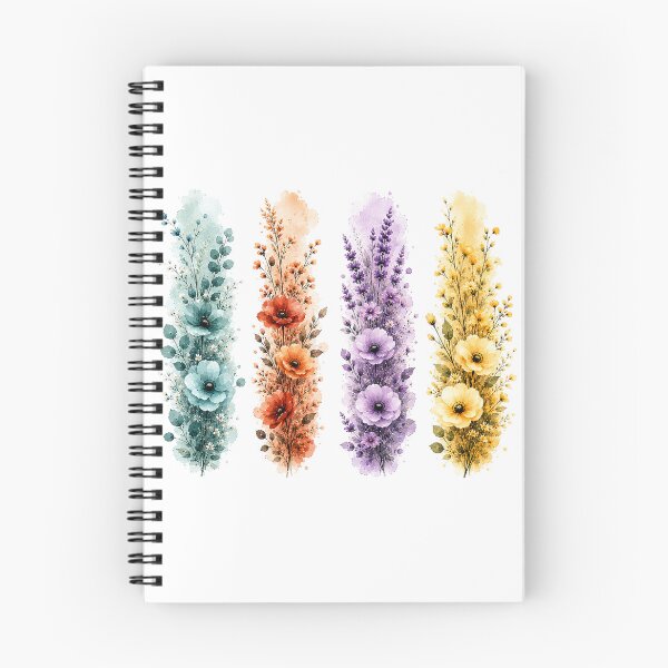 Item preview, Watercolor Floral Bookmarks designed and sold by PetalGarden.
