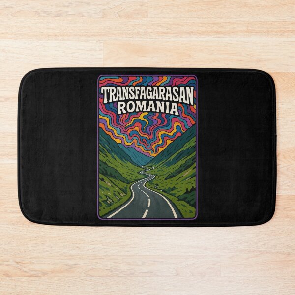 Item preview, Transfagarasan Highway Romania Trippy Travel designed and sold by TomFrontierArt.