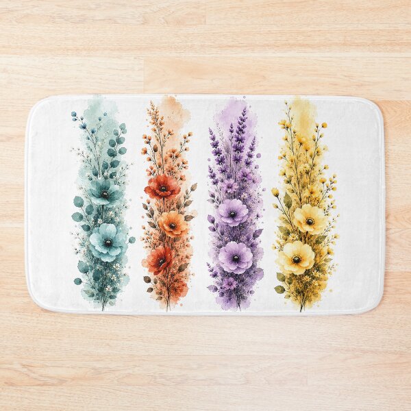 Item preview, Watercolor Floral Bookmarks designed and sold by PetalGarden.
