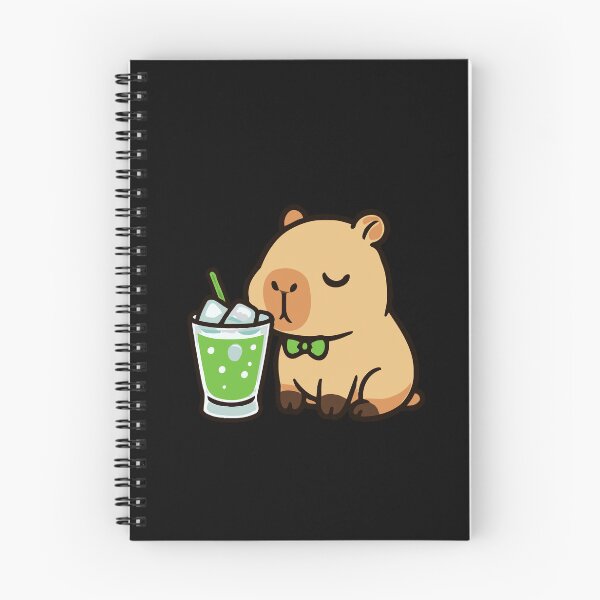 Item preview, Mint Capy - Capybara Cocktail Sticker Pack Tee designed and sold by RedStreamStudio.