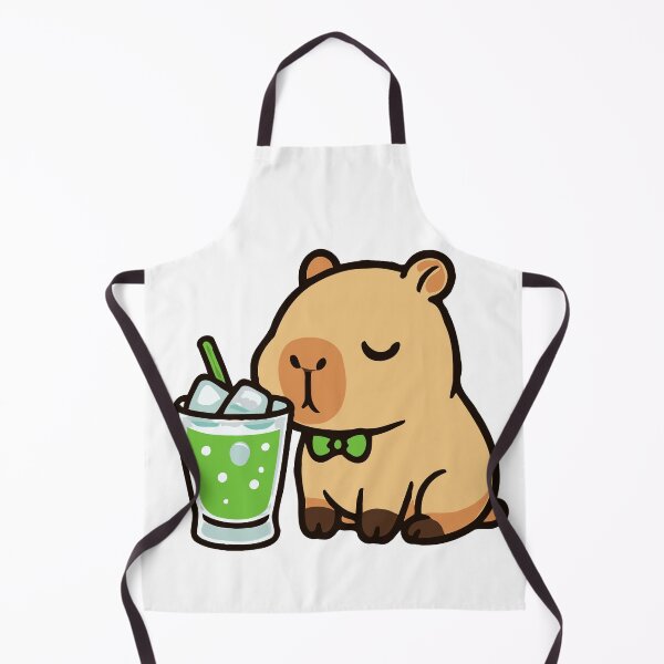 Item preview, Mint Capy - Capybara Cocktail Sticker Pack Tee designed and sold by RedStreamStudio.