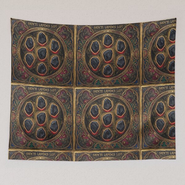 Item preview, LUPUS POTESTATIS — Venit Lupa | Dark Sacred Series designed and sold by GeoWhimsy Studio.