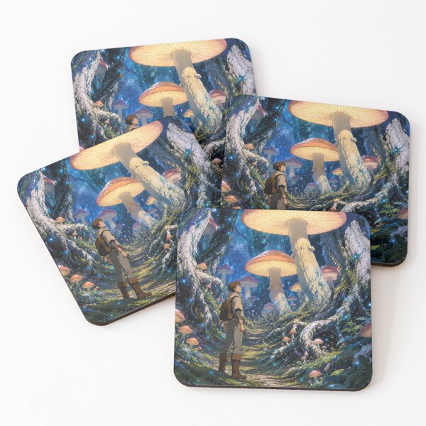 Item preview, Crystal Forest Path - Retro Fantasy Anime Aesthetic designed and sold by bapupa.