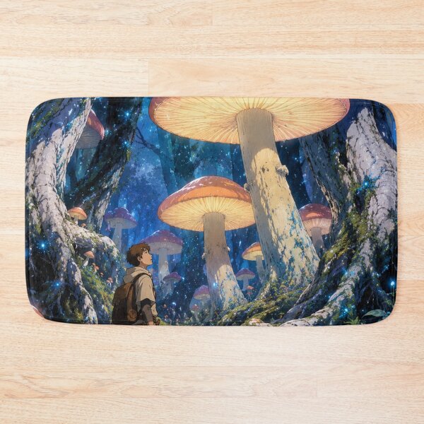 Item preview, Crystal Forest Path - Retro Fantasy Anime Aesthetic designed and sold by bapupa.