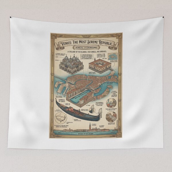 Item preview, Venice, Italy designed and sold by Theodor Decker.