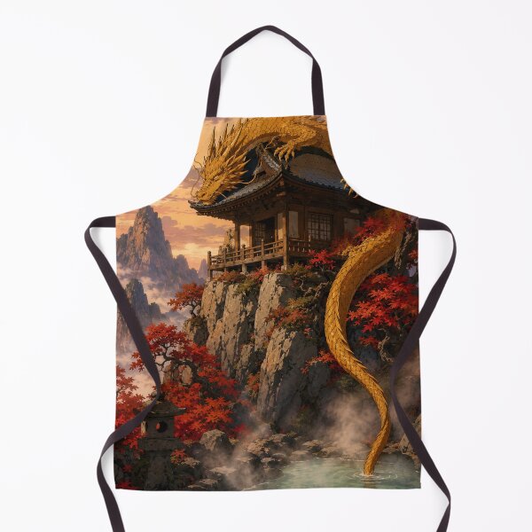 Item preview, Dragon's Peak Shrine - Retro Fantasy Anime Aesthetic designed and sold by bapupa.