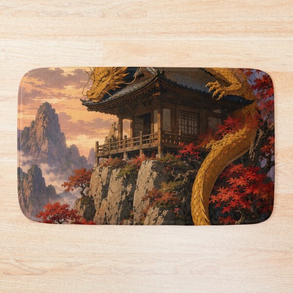 Item preview, Dragon's Peak Shrine - Retro Fantasy Anime Aesthetic designed and sold by bapupa.
