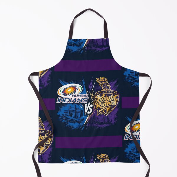 Item preview, Mumbai vs Kolkata – IPL Rivalry Battle Tee designed and sold by Crick-Art.