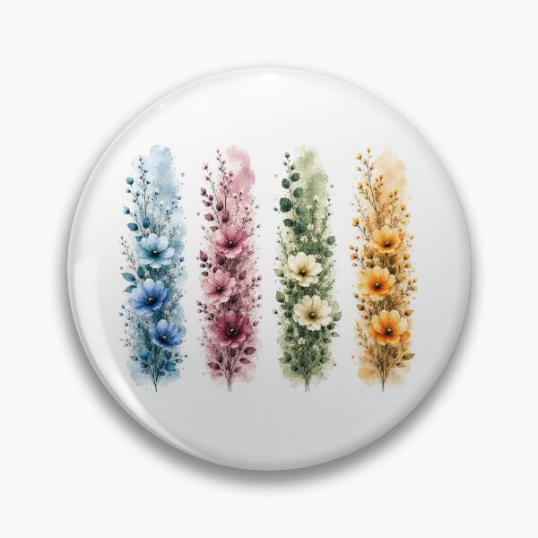 Item preview, Watercolor Floral Bookmarks designed and sold by PetalGarden.