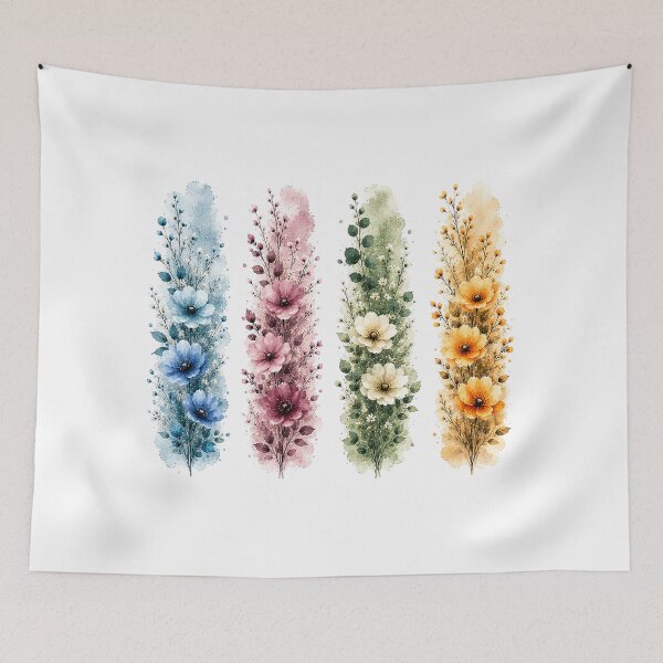 Item preview, Watercolor Floral Bookmarks designed and sold by PetalGarden.