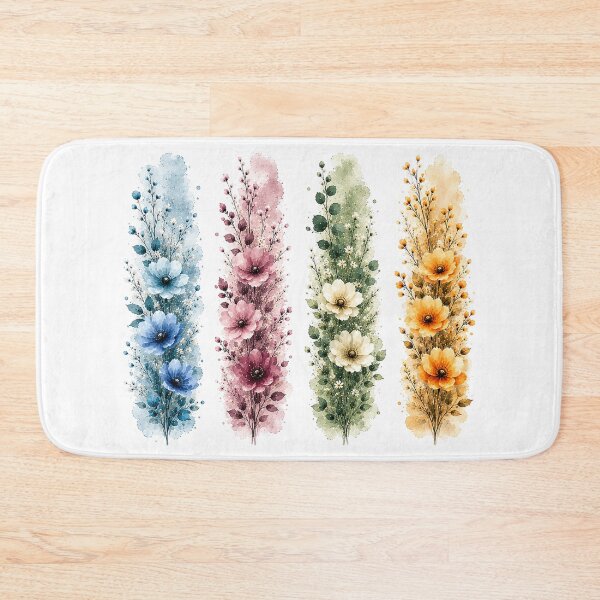 Item preview, Watercolor Floral Bookmarks designed and sold by PetalGarden.