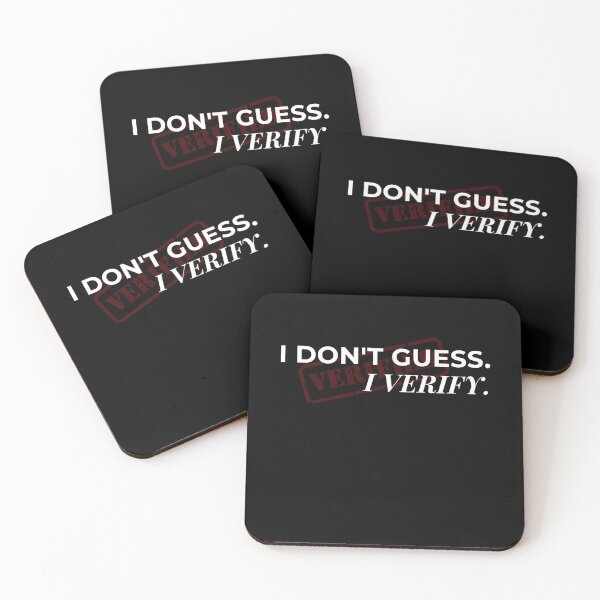 Item preview,  I Don’t Guess I Verify Accountant Audit Humor Design Accounting Mindset designed and sold by FCA SIR MERCH .