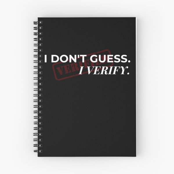Aperçu de l'œuvre Je ne devine pas, je vérifie : Humour, conception et état d’esprit comptables en matière d’audit créée et vendue par FCA SIR MERCH .