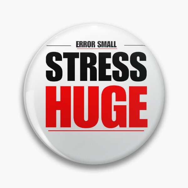 Item preview, Error Small Stress Huge Accounting Humor Design Audit Stress Meme Accountant Life designed and sold by FCA SIR MERCH .