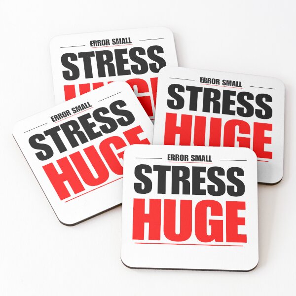 Item preview, Error Small Stress Huge Accounting Humor Design Audit Stress Meme Accountant Life designed and sold by FCA SIR MERCH .