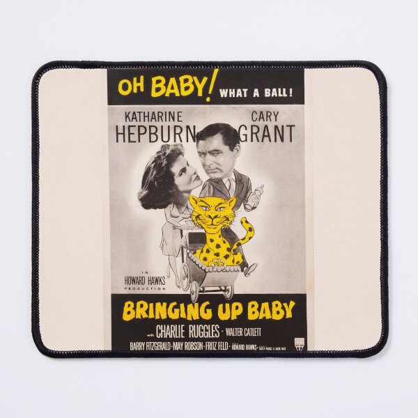 Item preview, Bringing Up Baby Vintage Movie Poster | Classic Hollywood Screwball Comedy Art designed and sold by Grand Illusions.