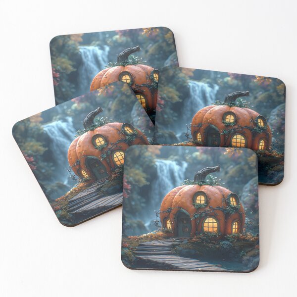 Item preview, The Cozy Pumpkin Cottage designed and sold by Vhelir-Art.