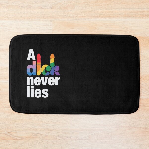 Item preview, A Dick Never Lies Pride Graphic designed and sold by ZhivanCrimson.