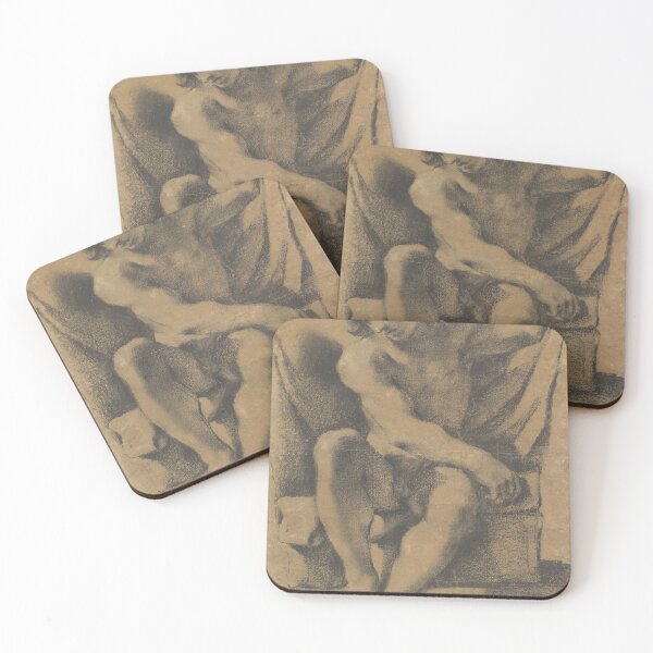 Item preview, Male Nude Figure Drawing | Anatomy Art designed and sold by GammaRay.