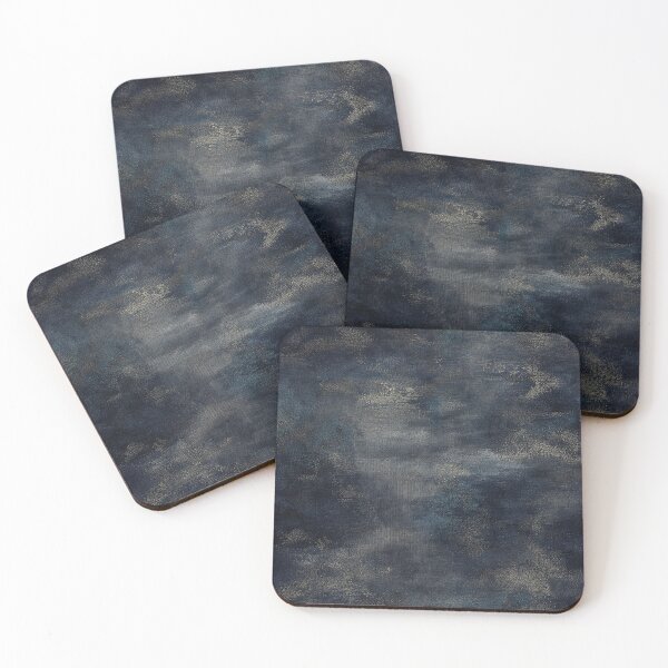 Item preview, Midnight Ocean Velvet Textile Abstract Pattern designed and sold by frumixart.