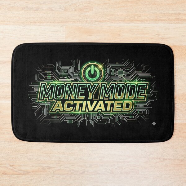 Item preview, Money Mode Activated T-Shirt | Cyberpunk Entrepreneur Wealth Mindset designed and sold by 无限丰富.