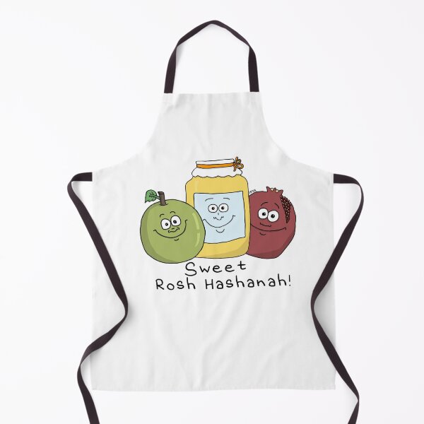 Item preview, Shana Tova – Cute Pomegranate Apple and Honey Rosh Hashanah Art designed and sold by MyxaART.