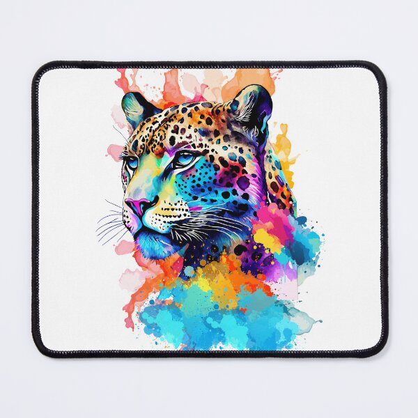 Item preview, Neon Leopard Splash designed and sold by yuki-hana.