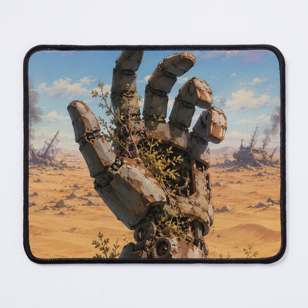 Item preview, Desert Scrapyard - Retro Mecha Anime designed and sold by bapupa.