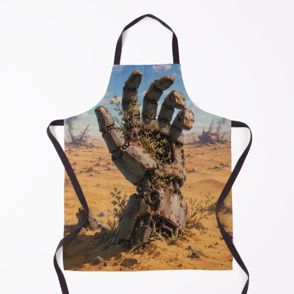 Item preview, Desert Scrapyard - Retro Mecha Anime designed and sold by bapupa.