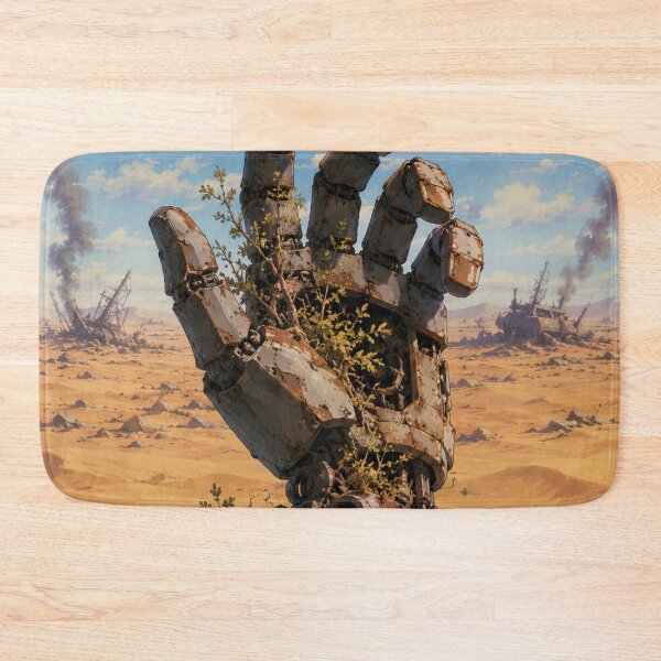Item preview, Desert Scrapyard - Retro Mecha Anime designed and sold by bapupa.