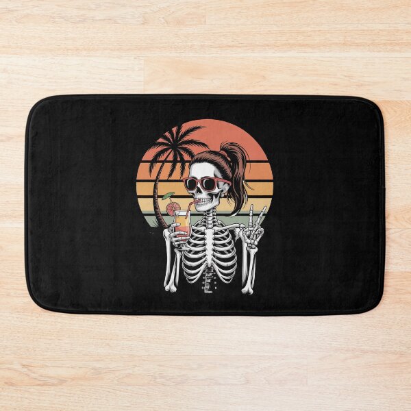Item preview, Skeleton with Sunglasses and Sunset designed and sold by jkrphoto.