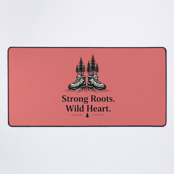 Item preview, Strong Roots Wild Heart Hiking designed and sold by LayercraftArt.