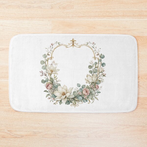 Item preview, Vintage Botanical Floral Frame designed and sold by PetalGarden.