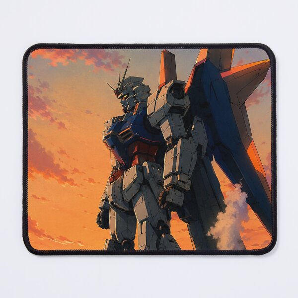 Item preview, Plataforma de lanzamiento al atardecer - Anime mecha retro designed and sold by bapupa.