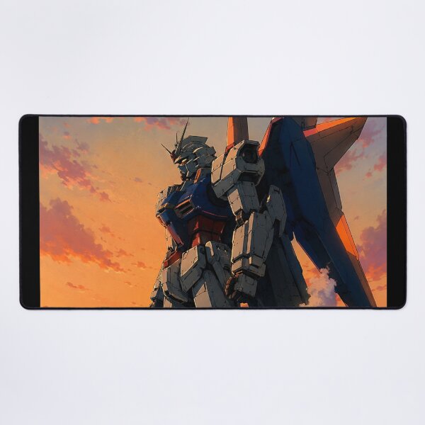 Item preview, Sunset Launch Pad - Retro Mecha Anime designed and sold by bapupa.