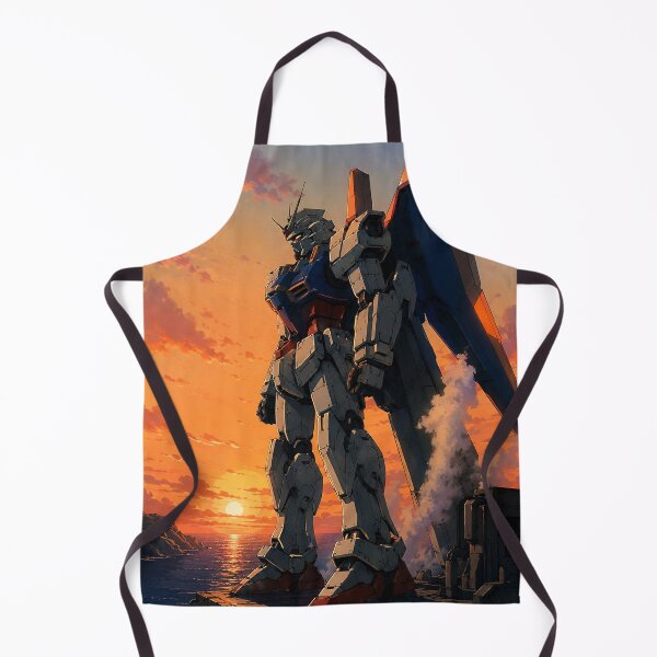 Item preview, Plataforma de lanzamiento al atardecer - Anime mecha retro designed and sold by bapupa.